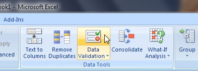 Data Validation