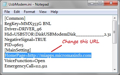 UsbModem.ini