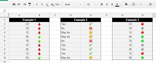 How To Set Conditional Formatting Icons In Google Spreadsheet Fun But Learn